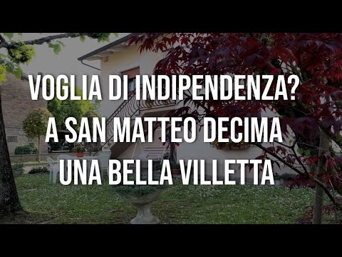 A SAN MATTEO DELLA DECIMA, VILLA SINGOLA