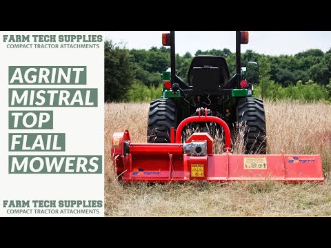 Mistral Top Italian Offest Flail Mowers - Farm Tech Supplies Ltd