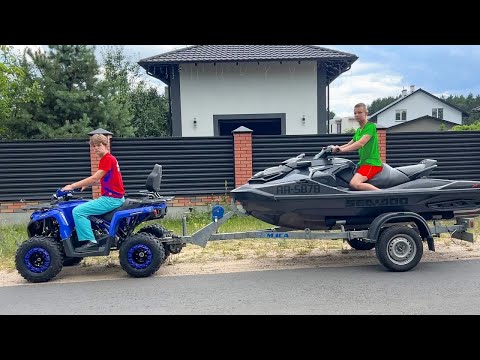 3 Dirt bikes and an ATV instead of a JET SKI! Equivalent exchange? ALEX&ARS