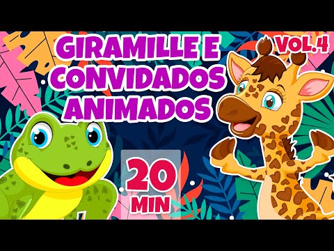 Giramille e Convidados Animados Vol. 4 - Giramille 20 min | Desenho Animado Musical