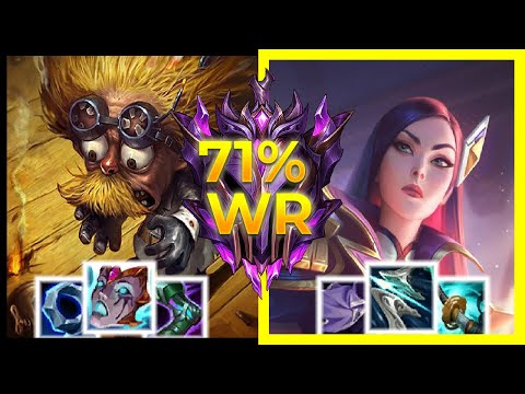 【 Caitlyn 】vs. Heimerdinger - MASTERI - Carry - 11.10.1 - League of Legends Gameplay