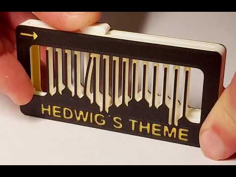 Musical Fidget Generator, a 3D-printed music box