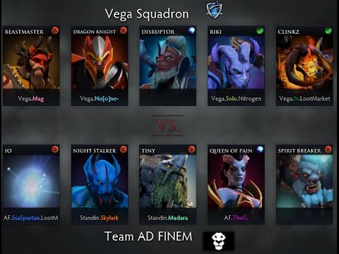 Dota 2 Ad Finem Vs Vega​ Squadron | SL i-League StarSeries S2 2016 | Ad Finem Vs Vega|  AF Vs Vega