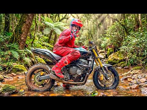 FIZ TRILHA COM A HORNET E DEU RUIM