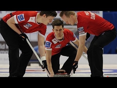 CURLING:World Men's Chp 2013 - Draw 14 DEN-CHN