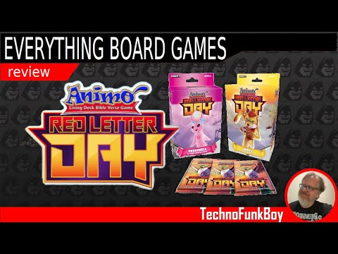Everything Board Games Animo: Red Letter Day Kickstarter (Video) Preview