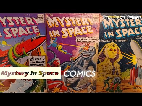 Mystery In Space Comics 1955 - 1958!