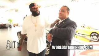 Rick Ross Goes On A $600K Shopping Spree! (New Whip & Black Diamonds Chain)