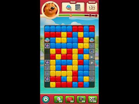 Toon Blast Level 10760 - NO BOOSTERS 🐻🐺🐱 | SKILLGAMING ✅