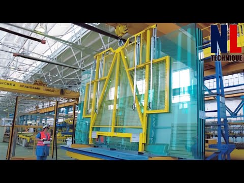 Amazing Most Durable Float Glass Manufacturing Process At Massive  Factory With Advanced Technology