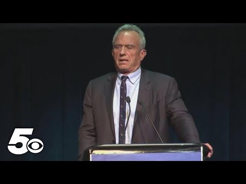 Robert F. Kennedy said doctors found a dead worm in his brain