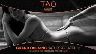 TAO Beach Las Vegas 2011 Grand Opening