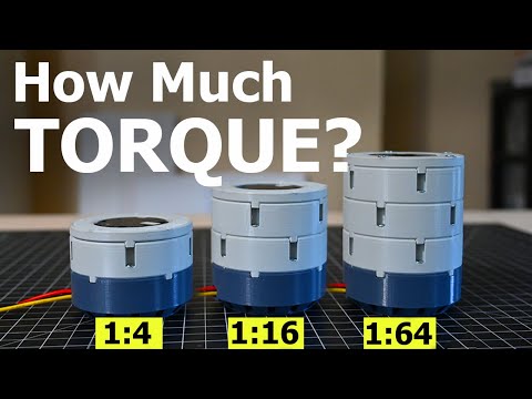 3D Printed Stackable BRUSHLESS Motor Gearbox
