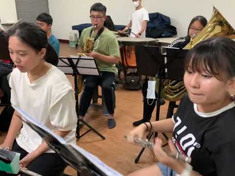 2022高雄管樂節團練 卡儂