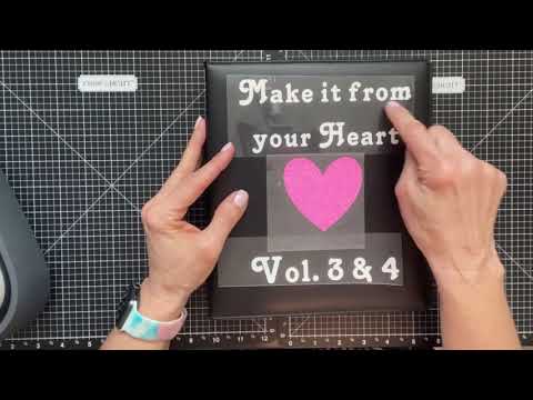 Custom CTMH albums using Cricut Joy smart iron on vinyl