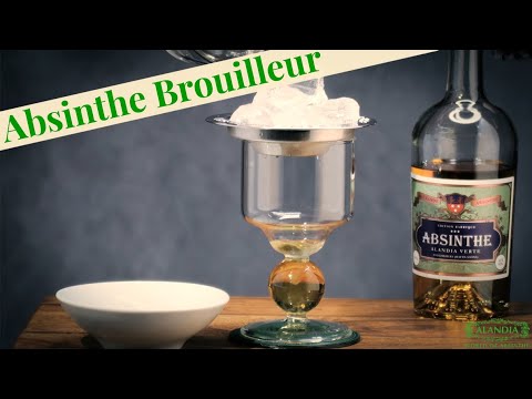 Absinthe: How to serve it with a Dripper (Brouilleur)