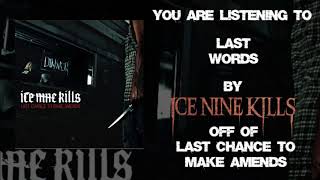 Ice Nine Kills - Last Words