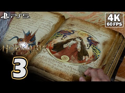 HOGWARTS LEGACY PS5 [4K 60fps] Walkthrough Gameplay | Part 3 Full Game (No Commentary)