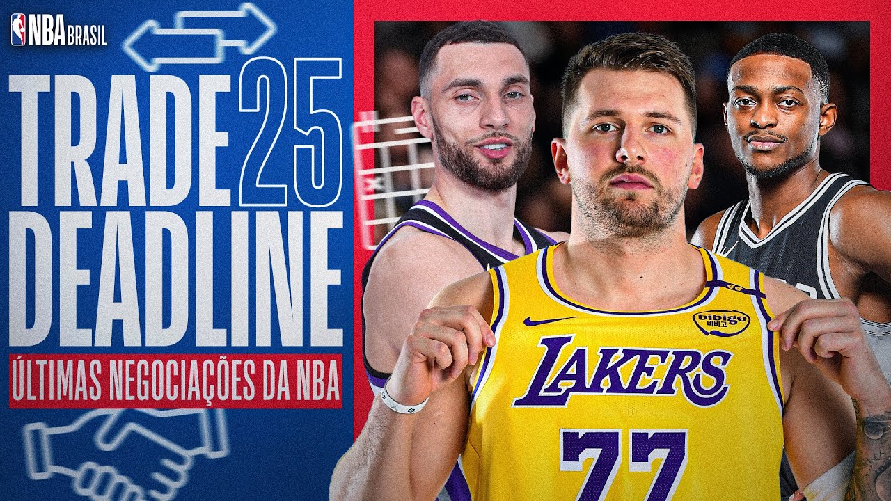 🔴 Negociações rolando na NBA! Todas as trocas de última hora na TRADE DEADLINE 24/25