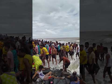 New Digha Sea Beach 🌊🏖️ || Today beautiful weather 🌞🌤️ || #shortvideo #dighaseabeach #viralshorts