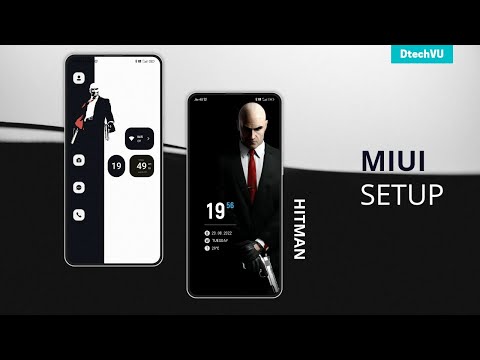Hitman Android Setup Using MIUI Themes Without KWGT | Best MIUI Setup for Xiaomi ft. Poco F4