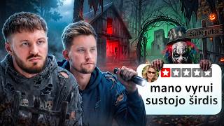 Išbandėme BAISIAUSIĄ Siaubo Parką Lietuvoje