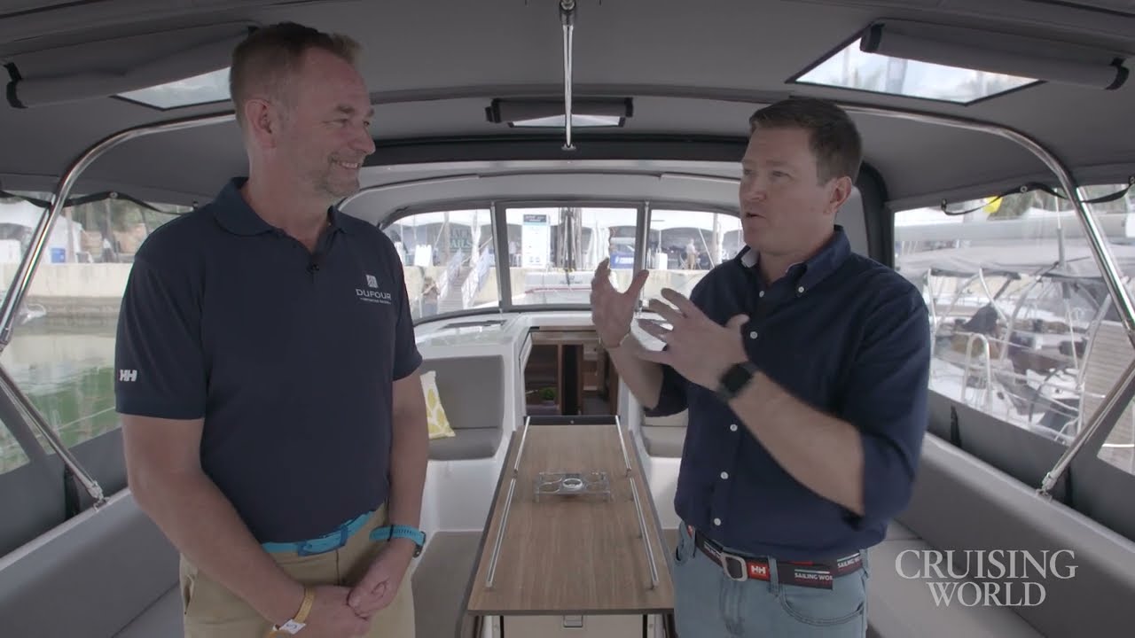 Walkthrought Cruising World: the flagship Dufour 61