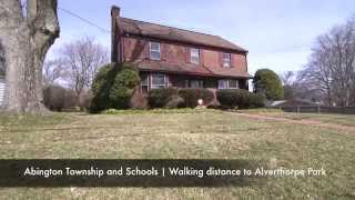 preview picture of video 'Abington Township Beauty: 298 Forrest Ave, Elkins Park, PA 19027'