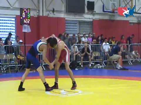 University Greco-Roman Final 55kg Match 2 - Nikko Triggas vs. Max Nowry