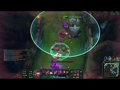Cho'gath Rakan vs Xayah Soraka Bot D2 (W) 13.21 15/3/9