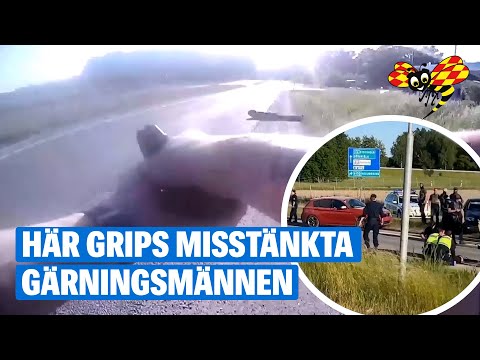 Ny film visar biljakten – efter masskjutningen i Farsta