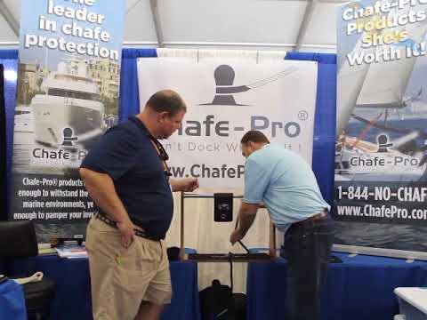 Chafe Pro at the 2017 Ft. Lauderdale International Boat Show