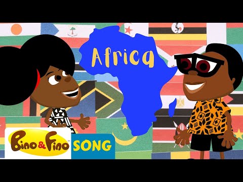Sing and learn all the African countries - Bino and Fino Kids Songs / Dance