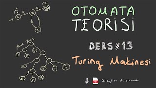 Turing Makinesi - Otomata Teorisi ve Biçimsel Diller #13