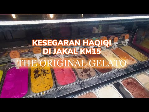 KENIKMATAN THE ORIGINAL GELATO DI JAKAL KM 15