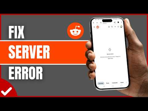 How To Fix Reddit Server Error 2026 Reddit Server Error Solution