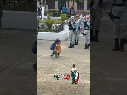 lo más hermoso que verás el día de hoy. Fuerzas armadas mexicanas