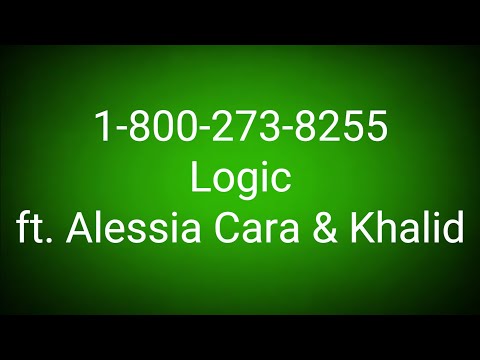 Logic - 1-800-273-8255 ft. Alessia Cara & Khalid (Clean) (Lyrics)