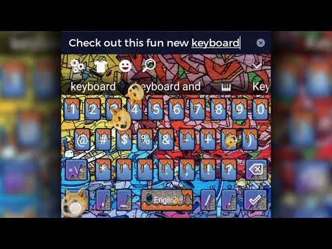 Graffiti Party Keyboard Video
