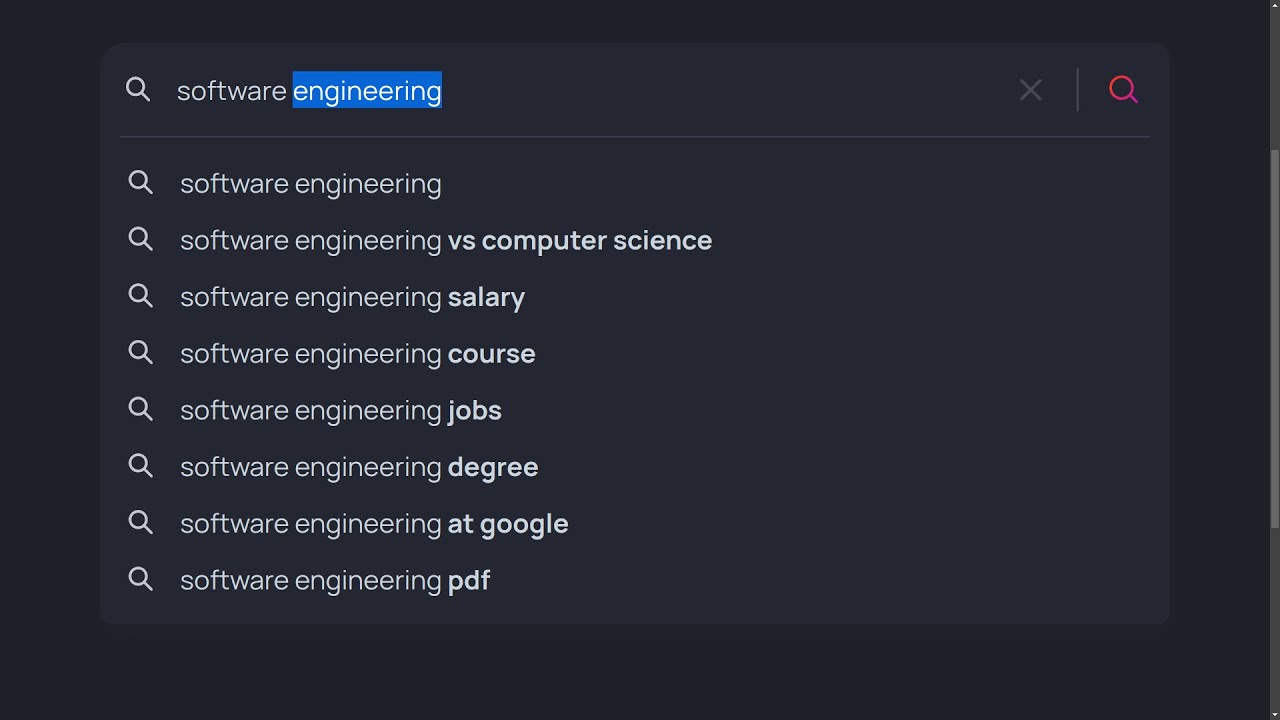 CS101 | Software Engineering