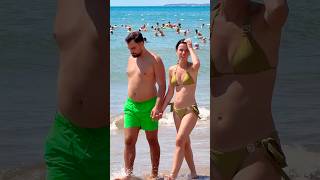 🇬🇷Greece Beach Wonderful Summer Holiday Sunny Summer Day 09🧜‍♀️ #greecebeach