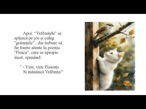 Joc distractiv VRABIUTELE SI PISICA