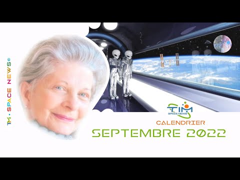 TIM 2022-75 👽 SPACE NEWS 👽 ● CALENDRIER du mois de SEPTEMBRE 2022 ● NOUVEAUTE ©