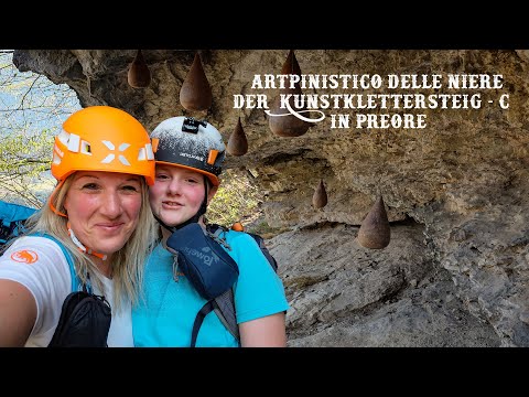 Via Ferrata Artpinistico Delle Niere C - Der Kunstklettersteig GARDASEE-ITALY