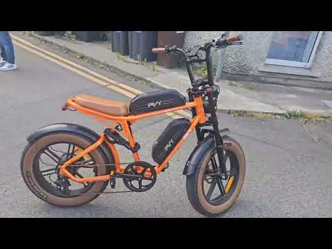 PVY X20 Electric Bike – 250W (Unlockable 1000W) - Image 2