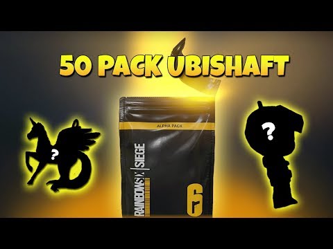 Opening 50 Alpha Packs - Classic Ubishaft | Rainbow Six Siege