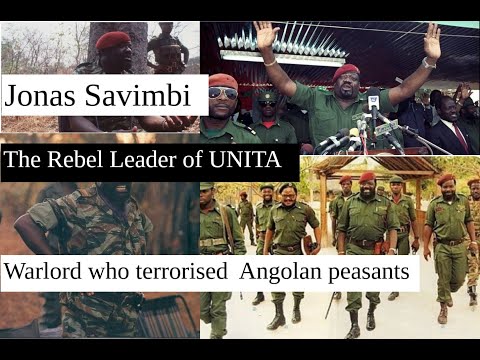 Jonas Savimbi The Infamous Rebel Leader of UNITA|Warlord who terrorised Angolan peasants