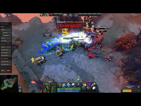 Dota 2 - Chaos Knight Support + Medusa [Demo Mode] vs LVL25 Axe pack