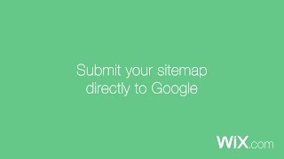 WiX Website - SEO - Sitemap