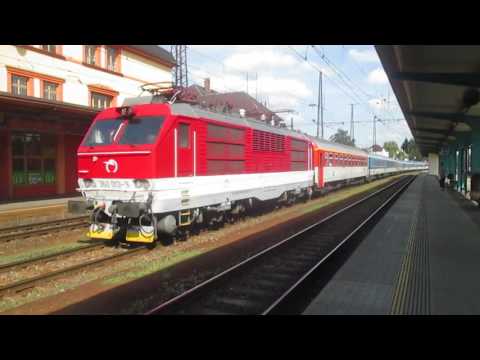 Krásný pozdrav #6_ 350.013 na EC 276 v České Třebové  IRoztřesenéI